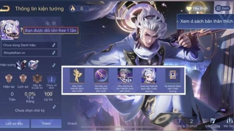 Bảng Giá Mua Acc Liên Quân Update Mới Nhất Bạn Cần Biết