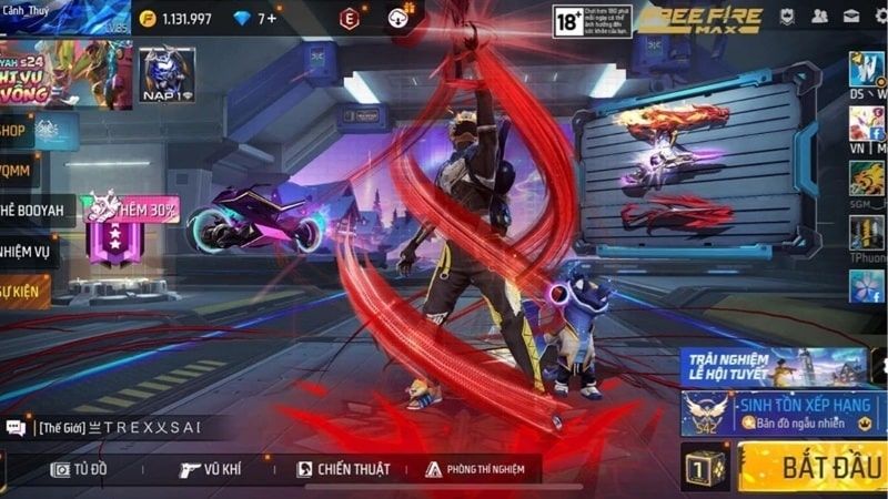 Giá Mua Acc VIP Free Fire Theo Skin, Pet, Vũ Khí