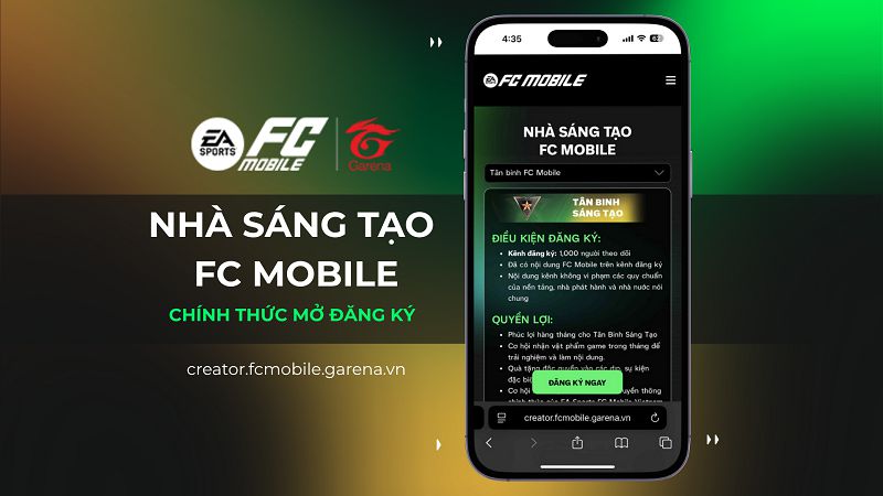 Những lưu ý quan trọng trước khi đăng ký FC Mobile