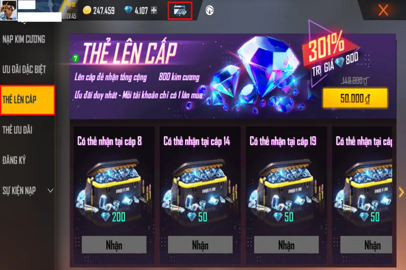 Bảng Giá Nạp Kim Cương Free Fire Cập Nhật Mới Nhất