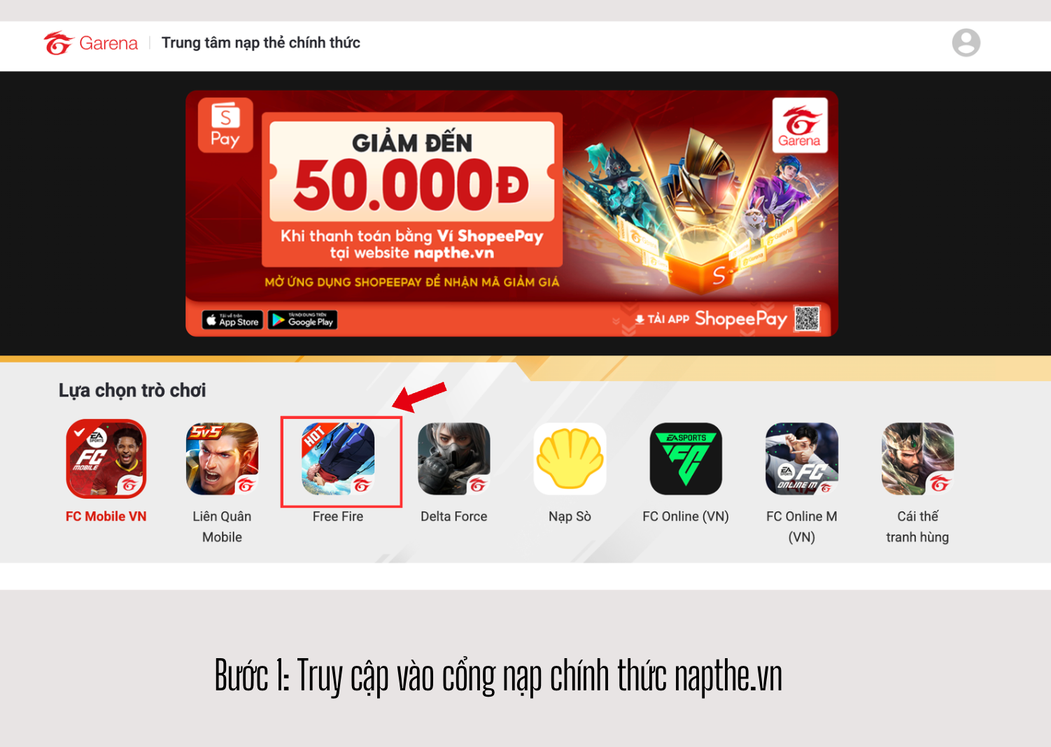 Lý do nên nạp Kim Cương Free Fire qua Garena
