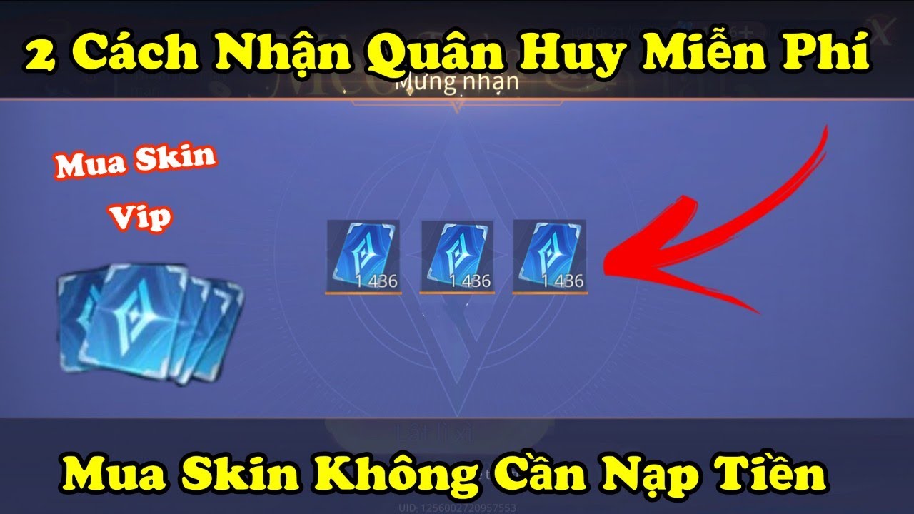 Cảnh báo các hình thức lừa đảo nạp Quân Huy giá rẻ