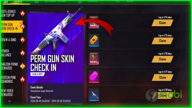 Những Cách Nhận Skin Free Fire Miễn Phí Mới Nhất