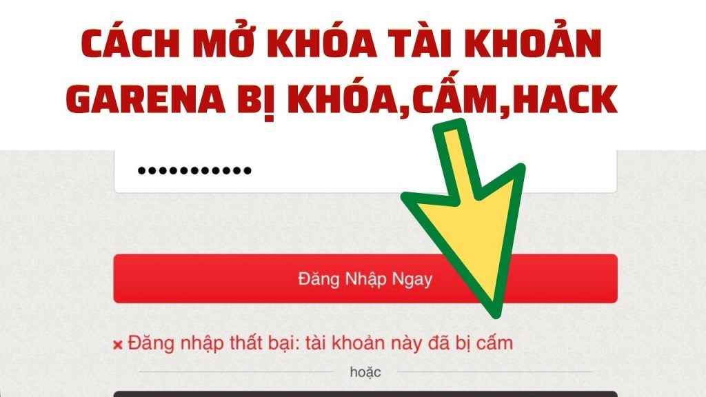 Cách Xử Lý Tài Khoản Garena Bị Khóa Nhanh Chóng