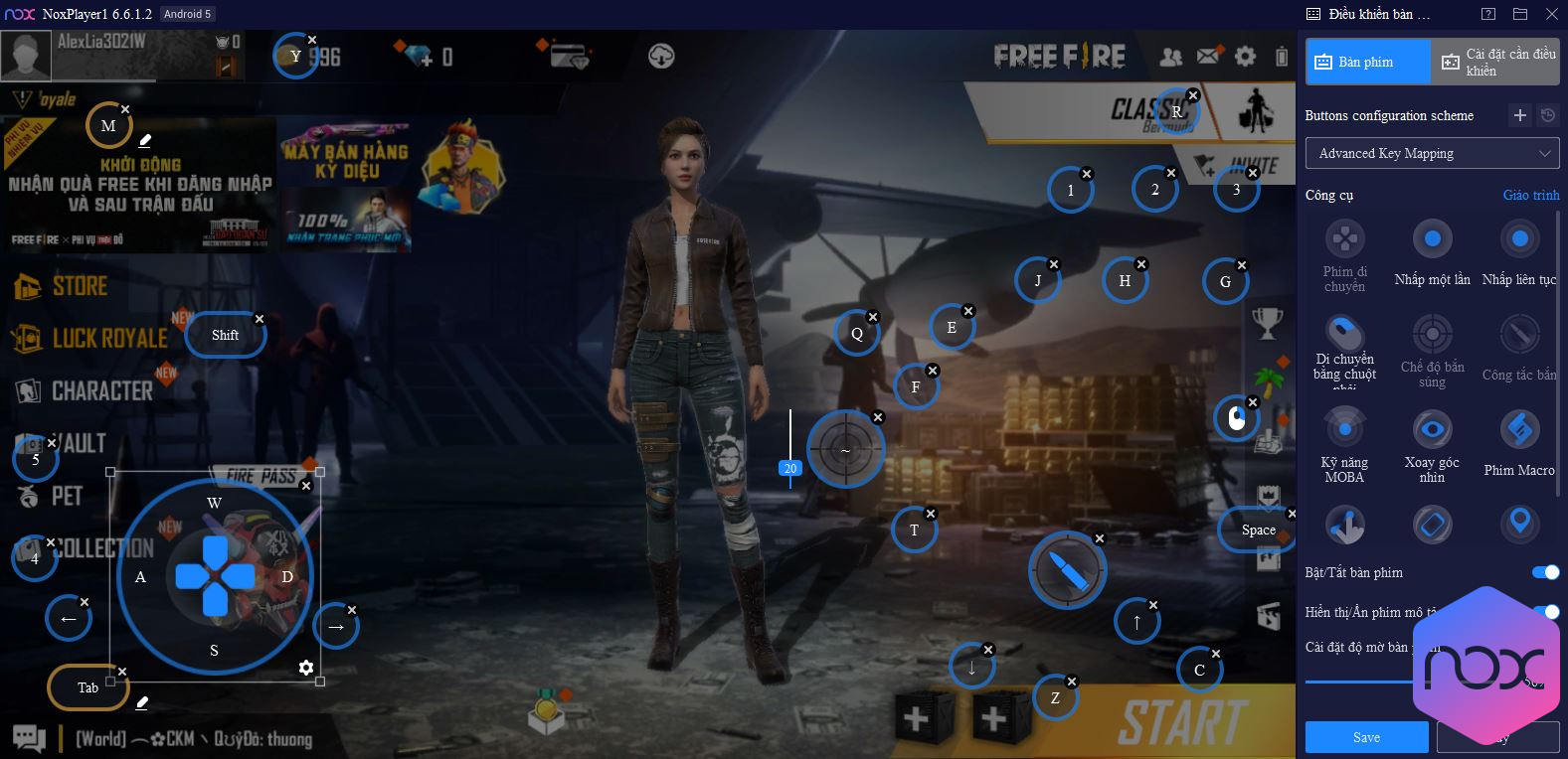 Ưu điểm khi trải nghiệm Free Fire trên máy tính