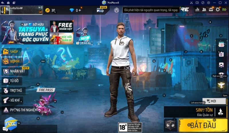 Chơi Free Fire Trên PC Bằng Garena Mượt Và Dễ Thiết Lập