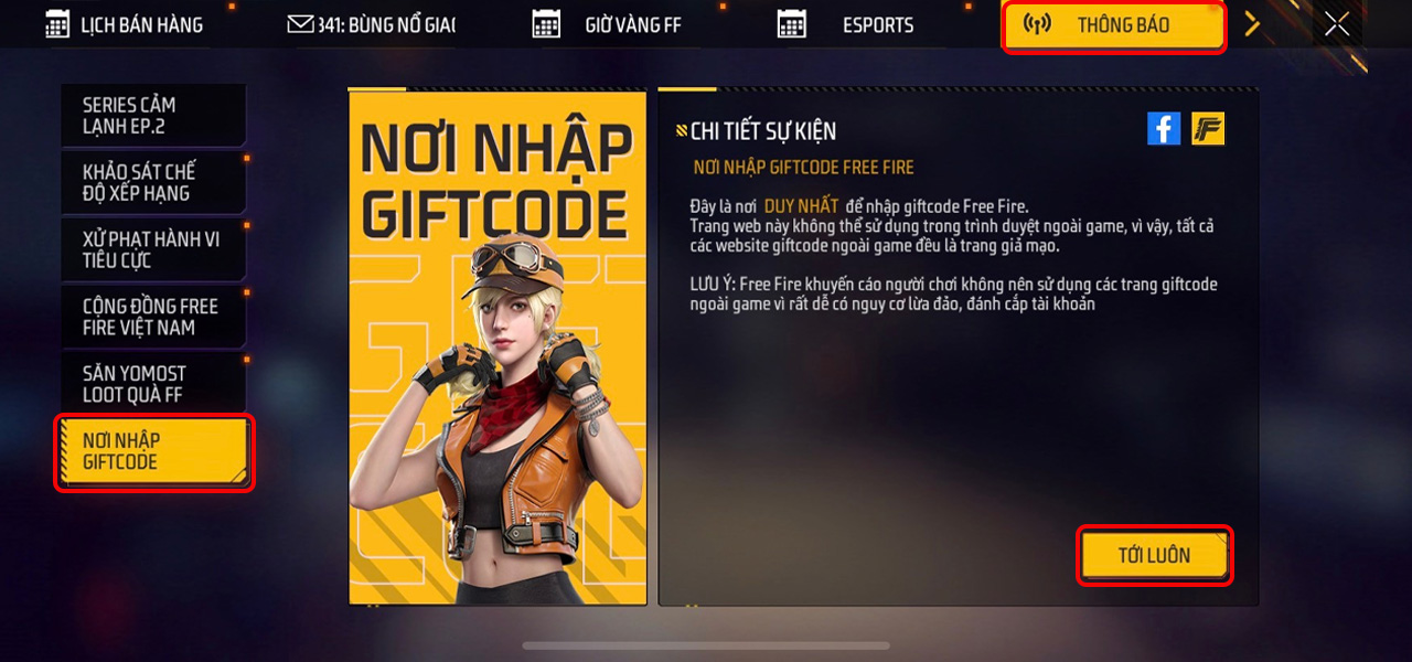 Tại sao nhập Code Free Fire không thành công?