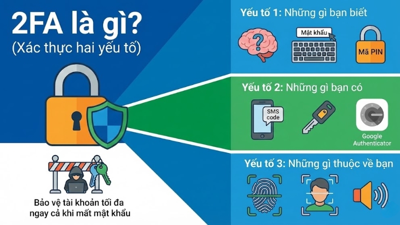 Xác thực hai lớp (2FA) Garena là gì