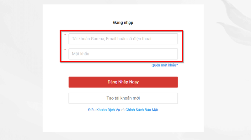 Cách Bật Xác Thực Hai Lớp Cho Tài Khoản Garena